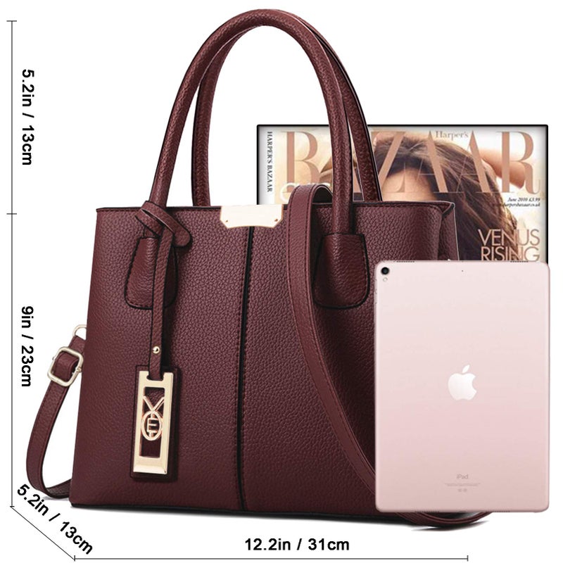 COCIFER Purses and Handbags for Women Shoulder Tote Bags Satchel Top Handle Bag - Image 3